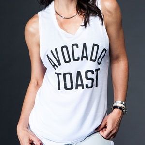 AVOCADO TOAST Tank by Private Party Size Small